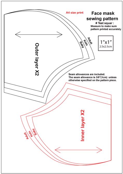 printablemask pattern freeprintablepatterncom