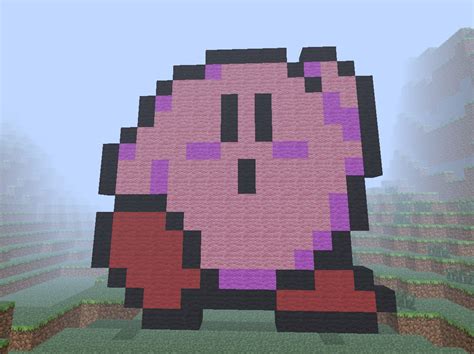 Kirby Pixel Art Pixel Art Minecraft Pixel Art Art Images