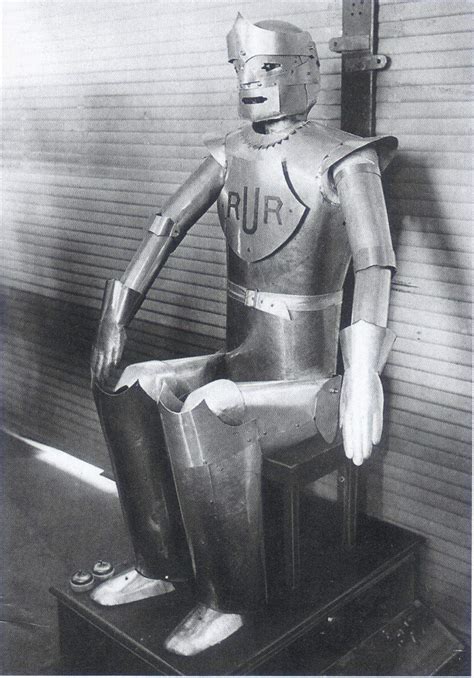 R.U.R. stands for Rossumovi Univerzální Roboti - The Old Robots Web Site