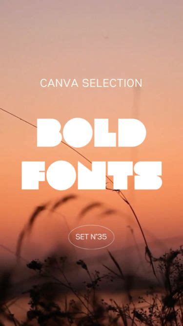 Bold Fonts for Creative Designs