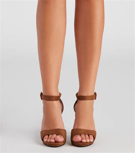 Peep Show Platform Stiletto Heels – Orro Shop