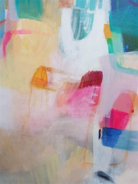 Soft Pastel Wall Art Abstract Painting Giclee Print Large | Etsy