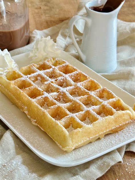 veritable gaufre de bruxelles recette belge