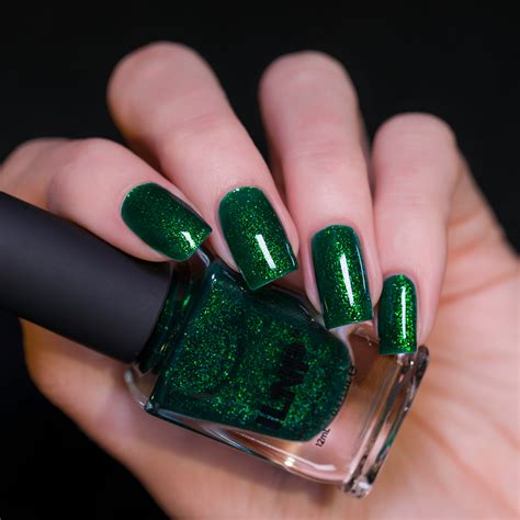 ILNP Good Fortune - Radiant Emerald Green Shimmer Nail Polish