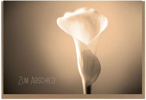 faltkarte zum abschied