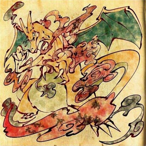 pokemon  amazing pieces  charizard fan art