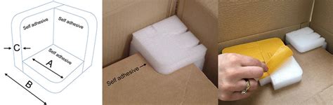 S/A Foam Corner ProtectorsFC1/SAB | Foam Packaging Solutions from Styrotech