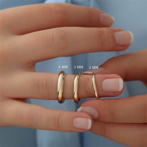 classic domed wedding ring wedding ring mm mm mm mm mm mm