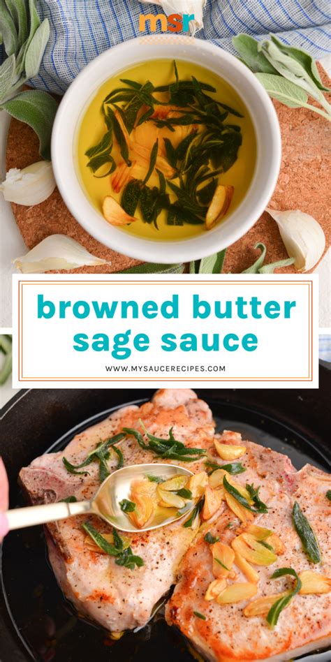 EASY Brown Butter Sage Sauce (Perfect for Meats & Veggies!)