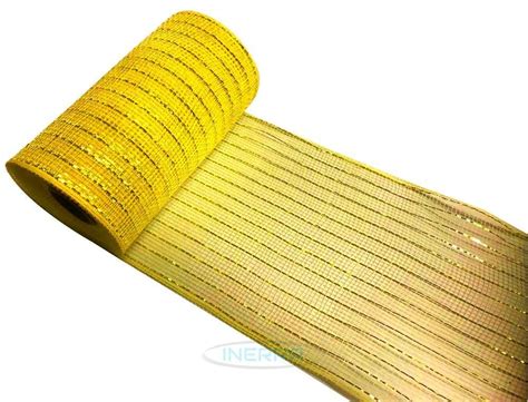 yellow deco mesh uk supplier