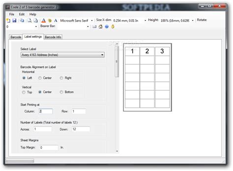 Code 2 of 5 barcode generator Download - Softpedia