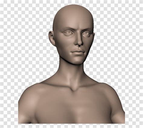 head human barechested person face alien portrait transparent png