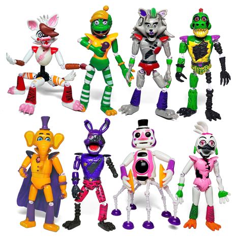 Toysvill 8 pcs Inspired by Game Five Night Toys | Ultimate Custom Night