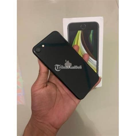 hp apple iphone se  black bekas mulus fullset normal bebas reset