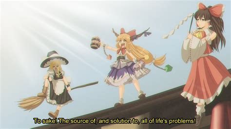 Reimu Hakurei :: Hakurei Reimu :: Kirisame Marisa :: Ibuki Suika