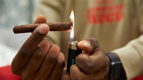 Rolled Blunt Lit