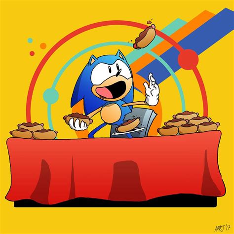 One Hedgehog Chili Dog Eating Contest : r/SonicTheHedgehog