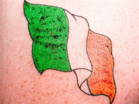 Irish Flag Tattoos