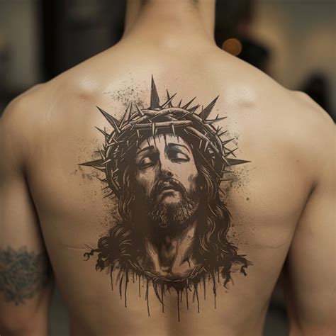 jesus christ tattoo design high resolution  digital art png svg