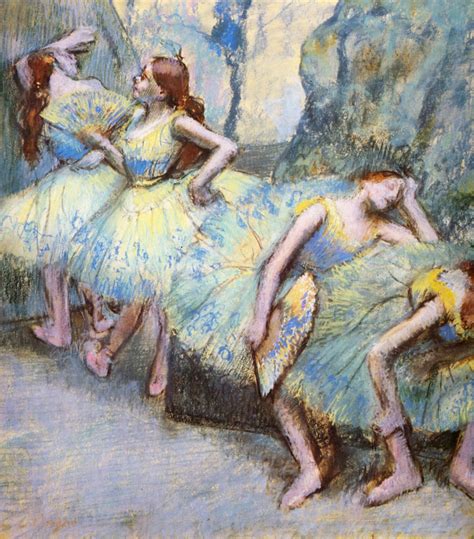 The Rehearsal of the Ballet on Stage (c.1874; Paris, France) by Edgar