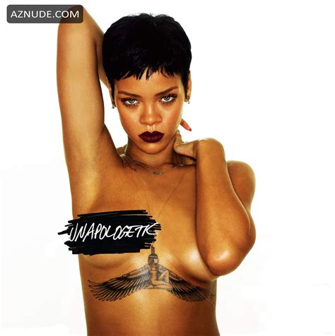 Rihanna Topless and Nude for 'Unapologetic' Album - AZNude