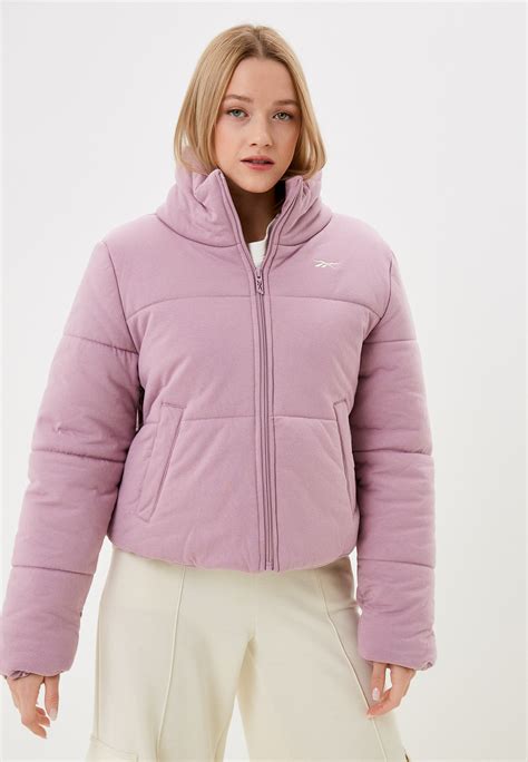 Куртка утепленная Reebok S PUFFER JACKET, цвет: розовый, RTLACH400801 ...