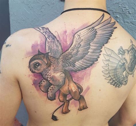 Owl Griffin tattoo : r/tattoo