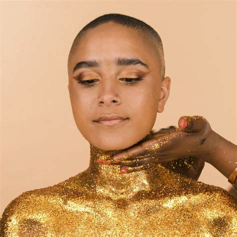 Just Glitter [Video] | Crazy makeup, Makeup art, Hair art