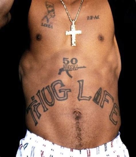 Tupac Thug Life Tattoo Wallpaper