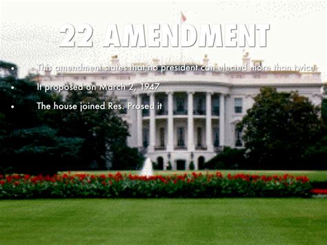 22 Amendment by Cole Codino