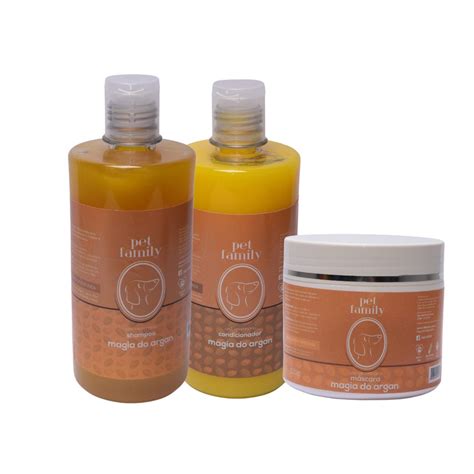 Melhor Hidratante Para Pelo De Cachorro - Kit Hidratante Para Pelo Cachorro magia do argan Pet Family em Promoção ...
