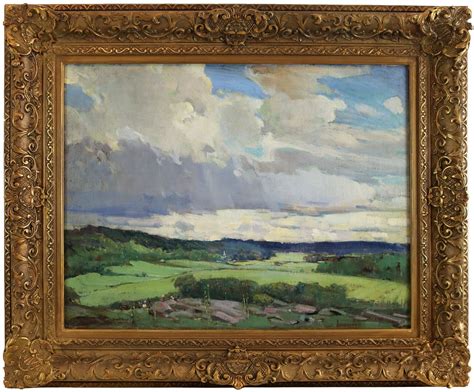 'A Valley In The Gatineau' by Peleg Franklin Brownell (Canadian 1857