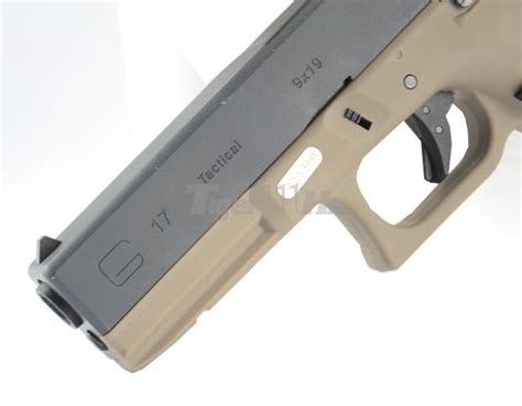WE G17 Rail Metal Silde GBB Pistol (Dark Earth) Airsoft Tiger111HK Area