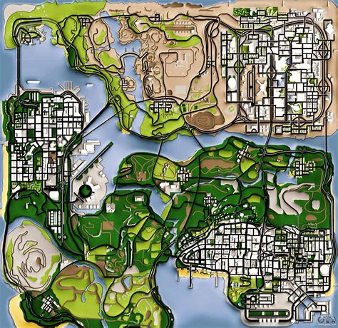 Remaster Map Full Version para GTA San Andreas