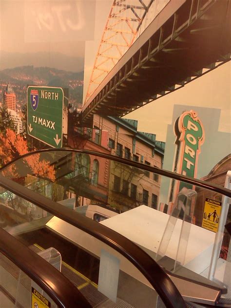 Portland - Downtown Every Day: Collage inside TJ MAXX entrance