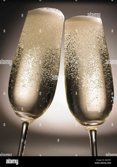 champagne flutes Stock Photo - Alamy