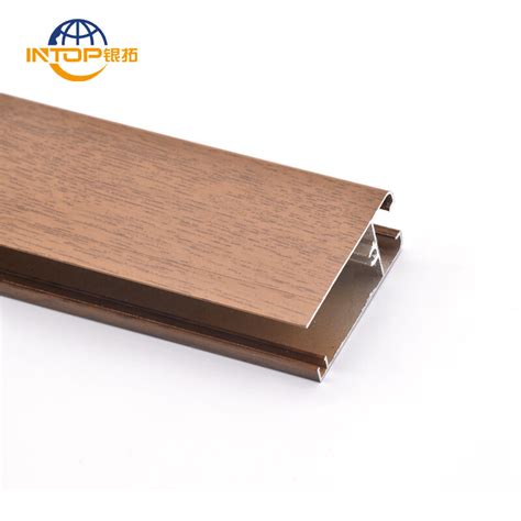 alloy anodized aluminum profile custom length