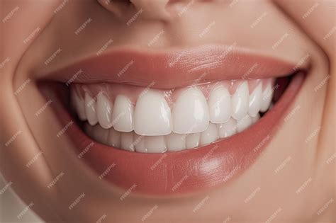 premium ai image clean white teeth