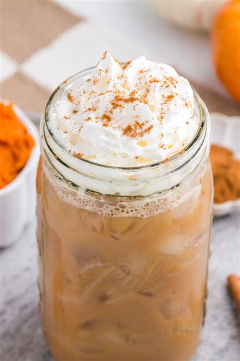 iced pumpkin spice latte recipe