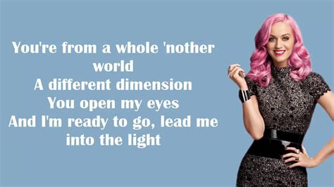 Katy Perry - E.T.(Lyrics/Lyrics Video) - YouTube