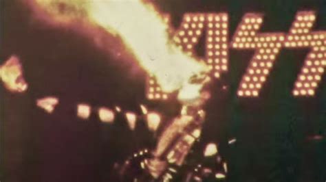 Watch the moment Kiss’ Gene Simmons set his hair on fire during a 1973 ...