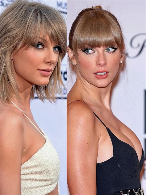 Taylor Swift: Boob job vs natural weight gain : r/CelebBattles