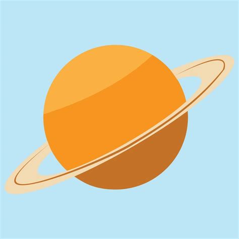 saturn illustration vector  vector art  vecteezy
