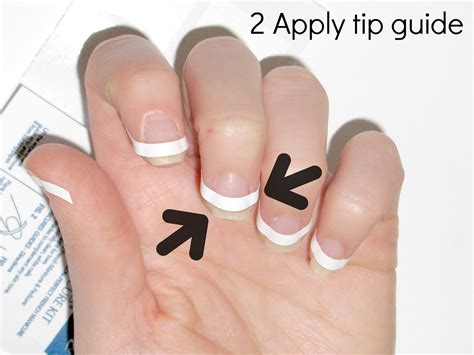 themakeupchair easy french tips  home