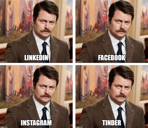 linkedin facebook instagram tinder meme maker