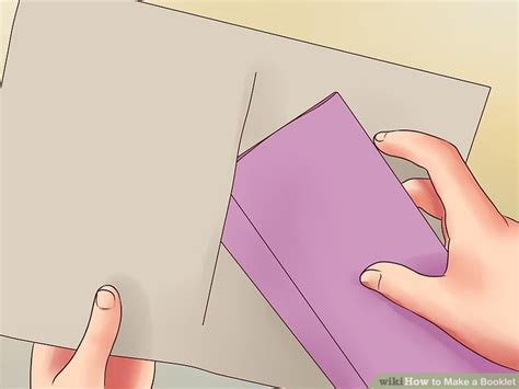 how to make a booklet at home