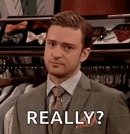 Justin Timberlake Really GIF - JustinTimberlake Really Stare - Discover ...