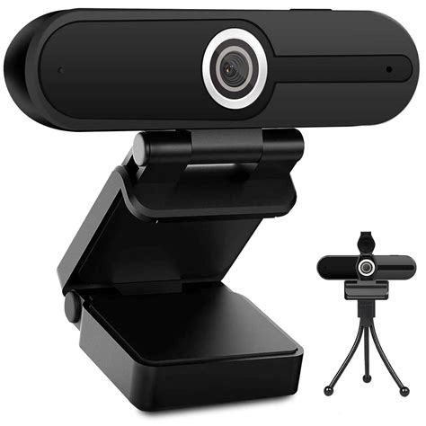 4K HD Webcam with Microphone, 8MP USB Computer Web Camera With Privacy