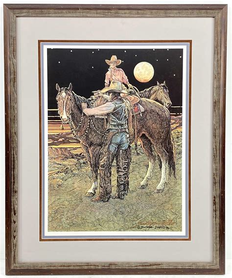Lot - Buckeye Blake "West of the Moon" Ltd. Ed. Print
