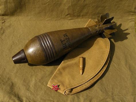 Soviet 82mm O-832D mortar round | Replica Arms Manufacturer